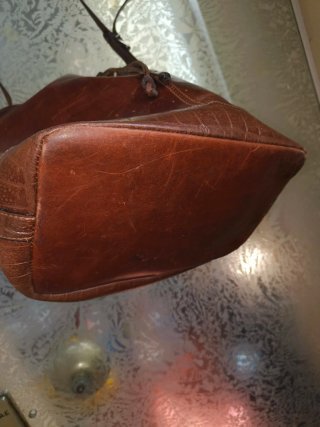Borsa El Campero pelle anni 80 LEGGI