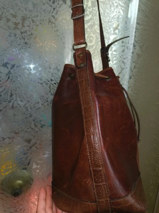 Borsa El Campero pelle anni 80 LEGGI