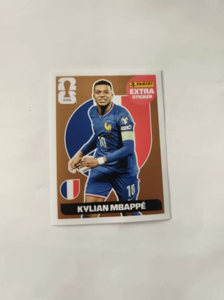 Cromo Mbappé Extra Sticker Bronce