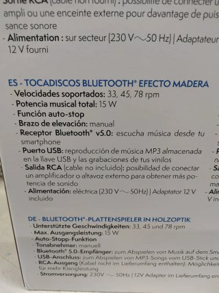 Mooov 477361 giradischi