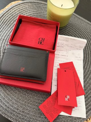 Cartera, Organizador de piel Carolina Herrera