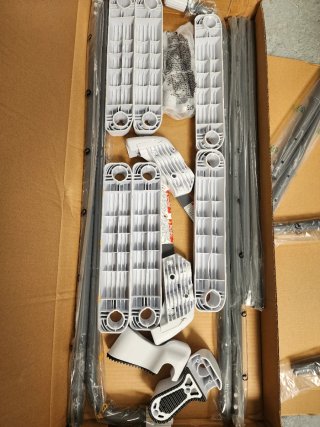 Escalera Piscina Intex 107 cm