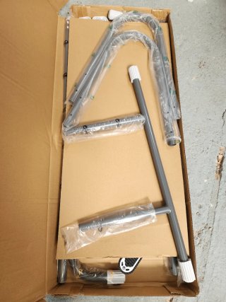 Escalera Piscina Intex 107 cm