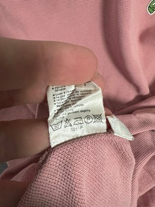 T-shirt Lacoste rosa L