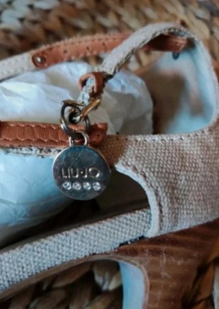 Sandali donna beige e marrone