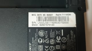 Scheda madre Acer Aspire 7110