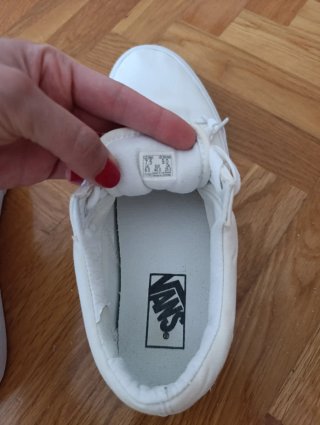 Vans Blancas Talla 40