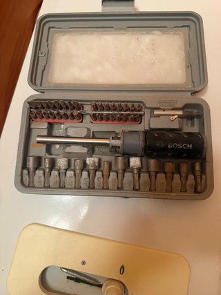 Juego de puntas y destornillador Bosch