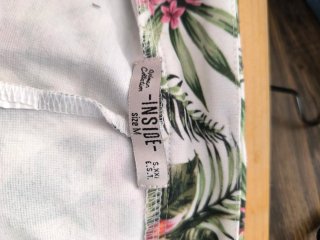 Pantalón corto mujer estampado floral
