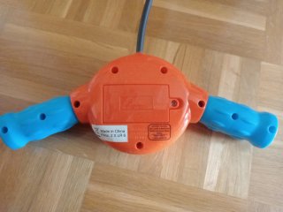 Moto Teledirigida Azul y Naranja
