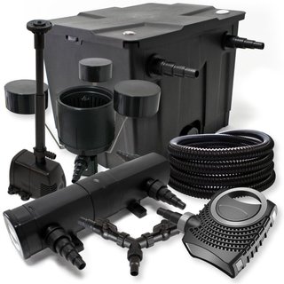 Set de 12000l, clarificador de estanque de 18W, bo