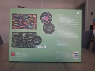 Puzzle Glow in the Dark 104 piezas
