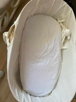 Moisés para bebé de mimbre