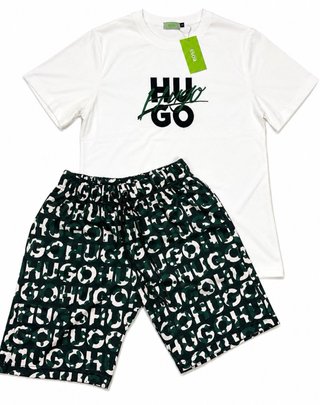 Conjunto Hugo Boss Camiseta y Pantalón Corto