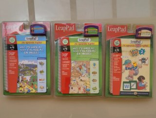 LeapPad Libros Aprender Inglés (3 uds)