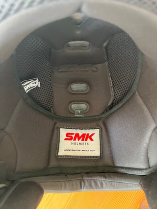 Casco Jet Moto Blanco SMK
