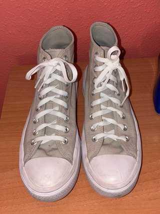 Converse plataforma verde oliva