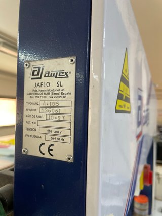 Cortadora Textil Vertical A-105