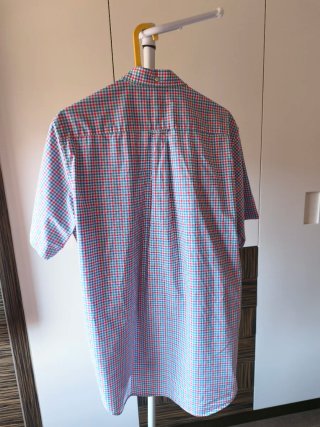 Camisa GANT cuadros manga corta Talla M