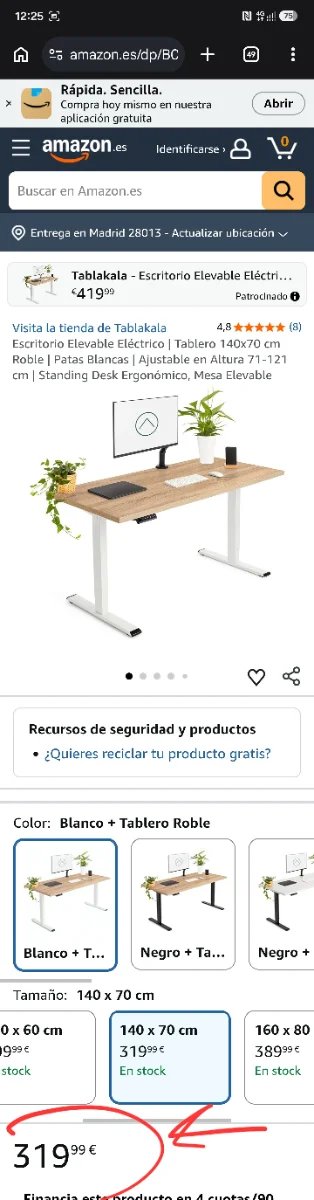 Escritorio oficina completo nuevo
