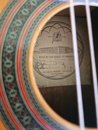 Guitarra Acústica Framus Amateur 5/1 (1971)