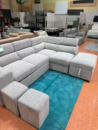 Sofá Cama 8 Plazas con Arcón