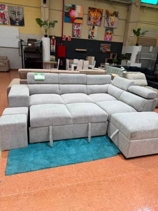 Sofá Cama 8 Plazas con Arcón