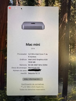 Mac mini 2018 Space Gray