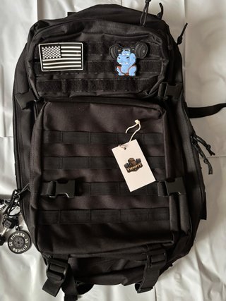 Mochila Negra CrossFit 50 L + Accesorios