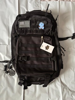 Mochila Negra CrossFit 50 L + Accesorios