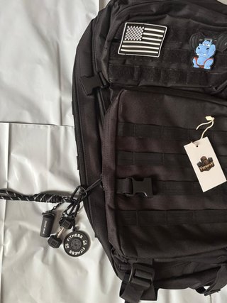 Mochila Negra CrossFit 50 L + Accesorios