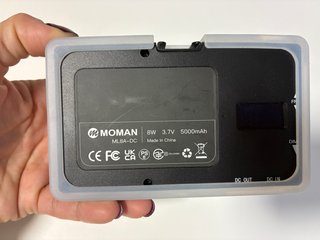 Moman ML8-DC Luz LED Bicolor