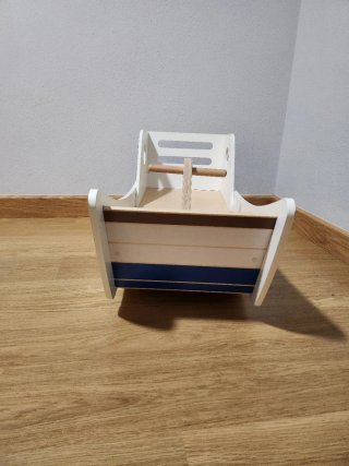 Balancín Barco Madera Hape