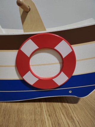 Balancín Barco Madera Hape