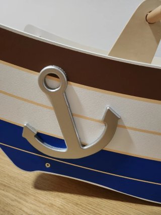 Balancín Barco Madera Hape