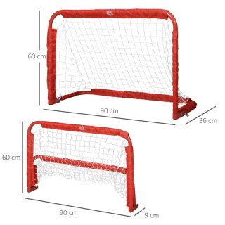 Mini porterías de fútbol (2 unidades)