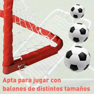 Mini porterías de fútbol (2 unidades)