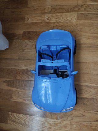 Coche Barbie Descapotable Azul