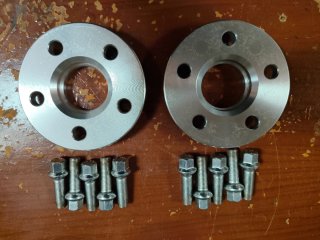 Separadores Ruedas 5x100 + Tornillos