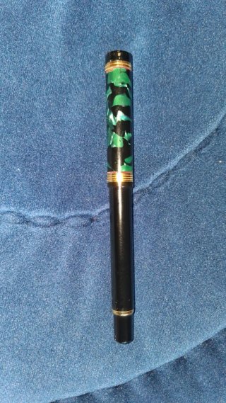 Pluma Waterman Phileas Negra y Verde