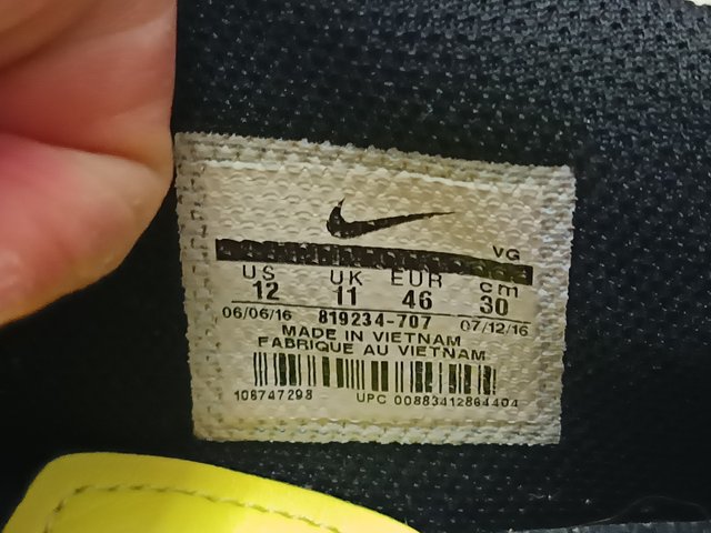Zapatillas Nike Tiempo Talla 46 (30 cm)