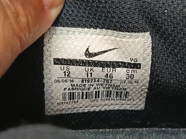 Zapatillas Nike Tiempo Talla 46 (30 cm)