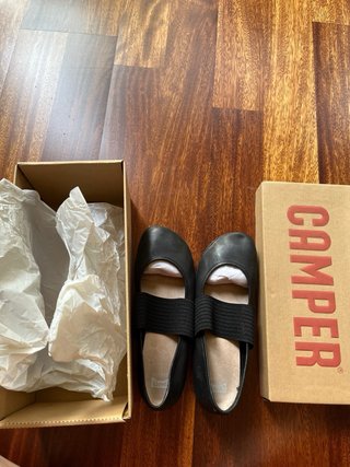 Zapatos Camper Right Nina Negros Talla 38