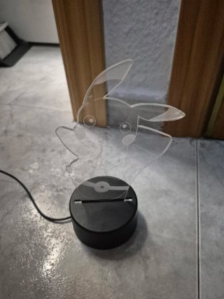 Lámpara LED Pikachu