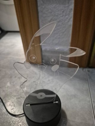 Lámpara LED Pikachu