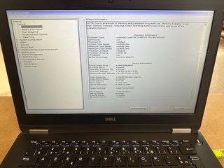 Portatile Dell Latitude E7270 Intel i7-6600U 8GB 256GB 12”
