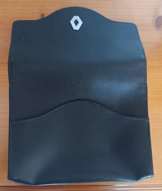 Portadocumentos Renault Negro