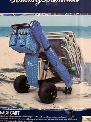 Carrito de Playa Tommy Bahama NUEVO