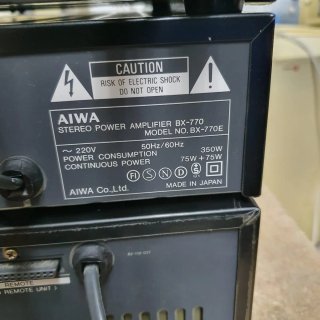 AIWA LX-770 GX-770 BX-770 PX-AT70