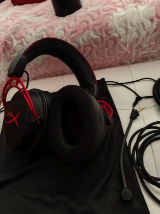HyperX Cloud Alpha Auriculares Gaming Negro/Rojo